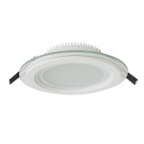 Mennyezeti szpot, fehér, 6000K melegfehér, beépített LED, 640 lm, CRI 80, 120°, SPECTRUM LED SLI021021CW