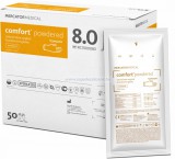 MERCATOR COMFORT steril seb. latex kesztyű, púderes 8