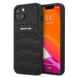 Mercedes AMG AMHCP13SGSEBK iPhone 13 mini 5,4" fekete dombornyomott keménytok
