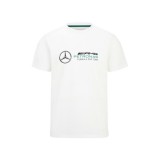 Mercedes AMG Petronas F1 Mercedes AMG Petronas póló - Large Team Logo fehér