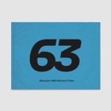 Mercedes AMG Petronas F1 Mercedes AMG Petronas zászló - 63 Graphic