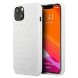 Mercedes MEHCP13MESPWH iPhone 13 6.1" fehér keménytok ezüst csillagok minta