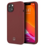 Mercedes MEHCP13MSILRE iPhone 13 6.1" piros keménytok Silicone Line