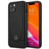 Mercedes MEHCP14MARMBK iPhone 14 Plus 6,7" fekete keménytok Leather Urban