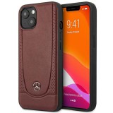 Mercedes MEHCP14MARMRE iPhone 14 Plus 6,7" piros keménytok Leather Urban Bengale