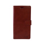 Mercury Blue Moon Flip iPhone XS Max Csatos Oldalra nyíló tok Bordó