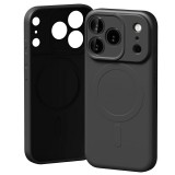 Mercury Semi-Silicone MagSafe-kompatibilis tok iPhone 17 Pro - fekete