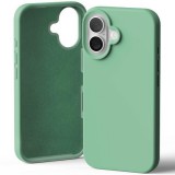 Mercury Silicone tok iPhone 16 - zöld