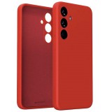 Mercury Silicone tok Samsung Galaxy S23 FE - piros