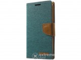 Mercurycase Canvas Diary mágneses álló tok LG G5 (H850) készülékhez, zöld