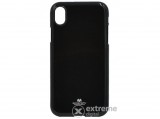 Mercurycase Goospery telefonvédő gumi/szilikon tok Apple iPhone XR (6,1") készülékhez, fekete