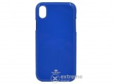 Mercurycase Goospery telefonvédő gumi/szilikon tok Apple iPhone XR (6,1") készülékhez, sötétkék