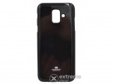 Mercurycase Goospery telefonvédő gumi/szilikon tok Samsung Galaxy A6 (2018) SM-A600F készülékhez, fekete