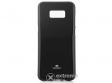 Mercurycase Goospery telefonvédő gumi/szilikon tok Samsung Galaxy S8 (SM-G950) készülékhez, fekete