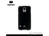 Mercurycase gyári gumi/szilikon tok Samsung Galaxy S V. (SM-G900) készülékhez, fekete