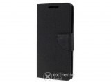 Mercurycase Mercury Canvas Diary álló tok Samsung Galaxy Note 10 (SM-N970F) készülékhez, fekete, textil hatású