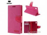 Mercurycase Mercury Canvas Diary álló tok Sony Xperia Z5 készülékhez, rózsaszín