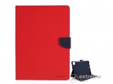 Mercurycase Mercury Goospery Fancy álló, bőrhatású flip tok Apple IPAD Pro 12.9 (2018) készülékhez, piros