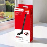MERCUSYS TP-LINK Modern Wi-Fi 6 Mercusys MA14H AX300 nagy sebességű vezeték nélküli USB adapter