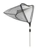 Merítőháló kicsi, háromszög, összecsukható, nyél 100-164,5cm