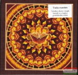 Merkúr-Uránusz Alkotóműhely . Tudás mandala – kis falikép (18×18 cm)
