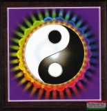 Merkúr-Uránusz Alkotóműhely . Yin-Yang mandala – kis falikép (18×18 cm)