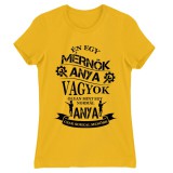 Mérnök anya - női póló