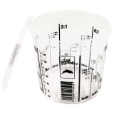 Mérőedény tetővel 0,385 liter BESA U0945