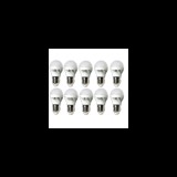 Mery style shop kft 10 db 5W-os LED gömb izzó E27/E14 foglalattal