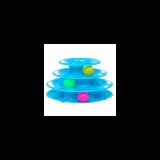 Mery style shop kft 3 szintes labdajáték macskáknak - kék