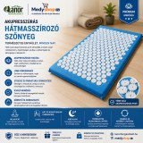 Mery style shop kft Akupresszúrás hátmasszírozó szőnyeg - kék