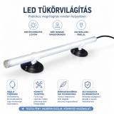 Mery style shop kft Beauty Bright tükörre rögzíthető LED-es kozmetikai lámpa