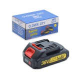 Mery style shop kft Clover City 36V akkumulátor mini láncfűrészhez 2000 mAh - fekete (36v-aku)