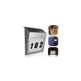 Mery style shop kft Garden Pleasure Solar LED házsszám világítás