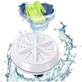 Mery style shop kft Hordozható mini mosógép USB csatlakozással - fehér