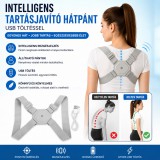 Mery style shop kft Intelligens tartásjavító hátpánt USB töltéssel - szürke