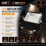 Mery style shop kft LED reflektor 30W kültéri fényvetítő IP66 védettséggel