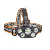 Mery style shop kft LT21 fejlámpa 5 LED-del - fekete (LT21)