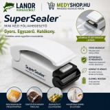 Mery style shop kft Mini kézi fóliahegesztő SuperSealer - fehér (MS-191)