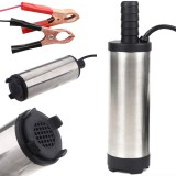 Mery style shop kft Mini merülő szivattyú 12V/24V DC dízelolaj és víz szivattyúzásához - ezüst (11136)