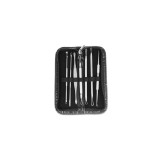 Mery style shop kft Mitesszer eltávolító készlet cipzáros tartóban - fekete (MS-426)