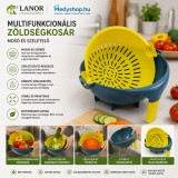 Mery style shop kft Multifunkcionális zöldségkosár, mosó és szeletelő