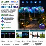 Mery style shop kft Napelemes kerti leszúrható dekor lámpa, 2 db - Medúza