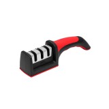 Mery style shop kft Professzionális konyhai késélező 3 fokozattal - fekete/piros