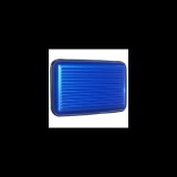 Mery style shop kft RFID-blokkoló alumínium pénztárca és kártyatartó 6 rekesszel - Kék