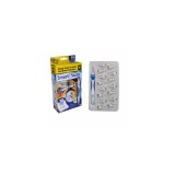 Mery style shop kft SmartSwab spirálos fültisztító 16 cserélhető fejjel - kék (MS-150)