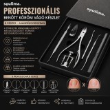 Mery style shop kft Soulima professzionális benőtt köröm vágó készlet 6 részes ajándékdobozban - szürke