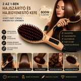 Mery style shop kft Straight artifact hajegyenesítő kefe - barna
