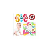 Mery style shop kft Szúnyogriasztó karkötő citromolajjal 10 db - vegyes színek