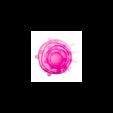 Mery style shop kft Szuper rugalmas szilikon fedő 5 db-os készlet - rózsaszín